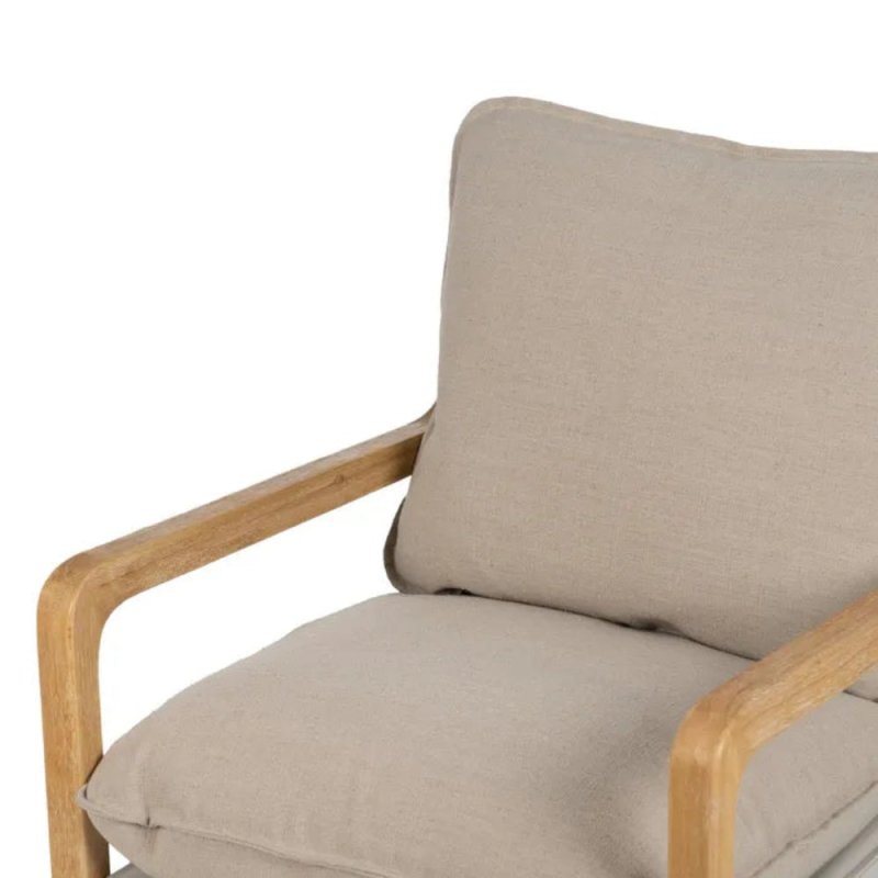 Boho Handmade Designer Inspired Solid Wood Upholstered Cafe Chair Armchair - Bone Inlay Furnitures