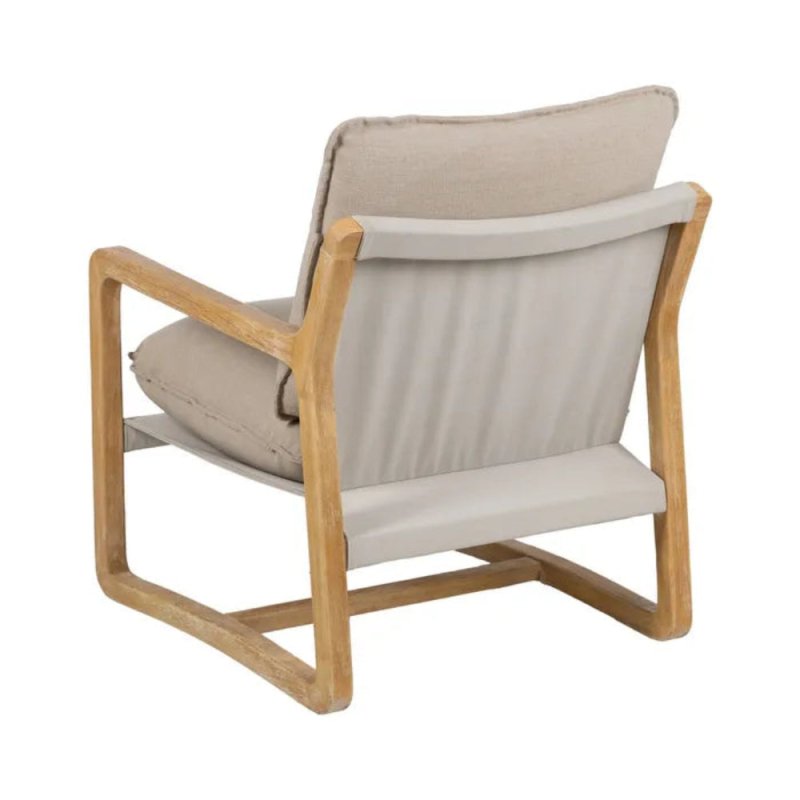 Boho Handmade Designer Inspired Solid Wood Upholstered Cafe Chair Armchair - Bone Inlay Furnitures