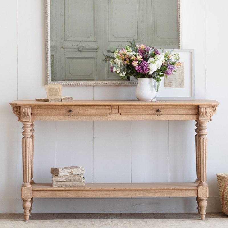 Designer Console Table Console Table - Bone Inlay Furnitures