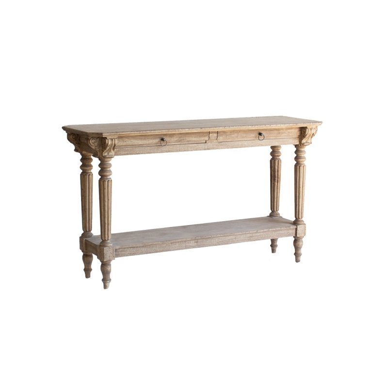 Designer Console Table Console Table - Bone Inlay Furnitures