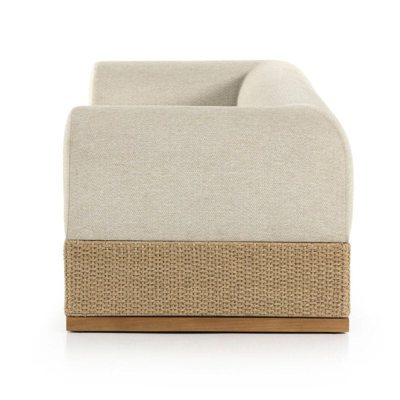 Designer Handmade Wooden Outdoor Sofa Sofa - Bone Inlay Furnitures