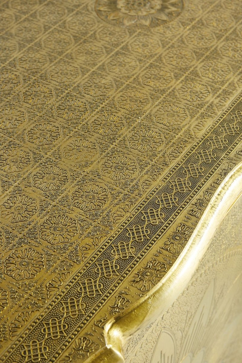 embossed metal buffet top