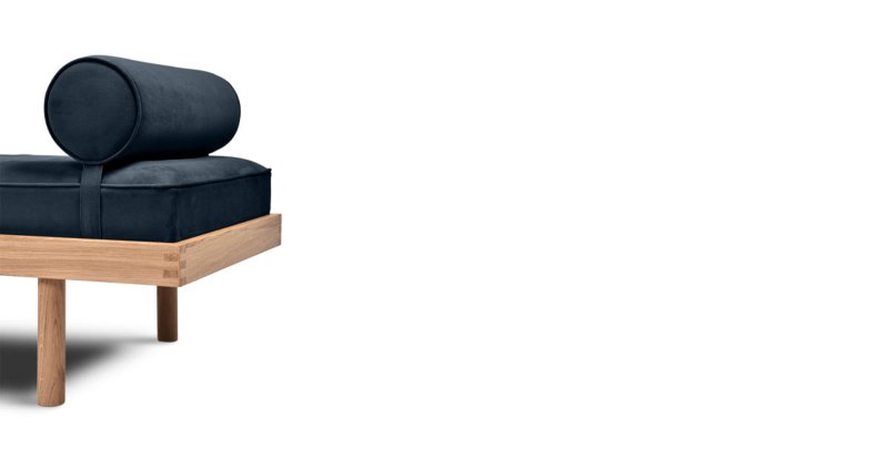 Handmade Designer Charlotte Perriann Daybed Sofa Daybed - Bone Inlay Furnitures
