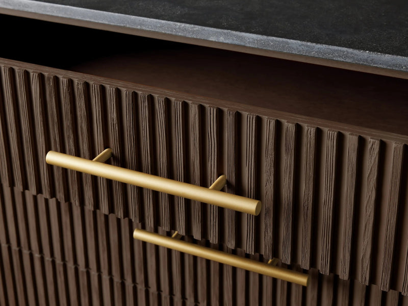 Handmade Designer Five Drawer Dresser chest of drawers - Bone Inlay Furnitures