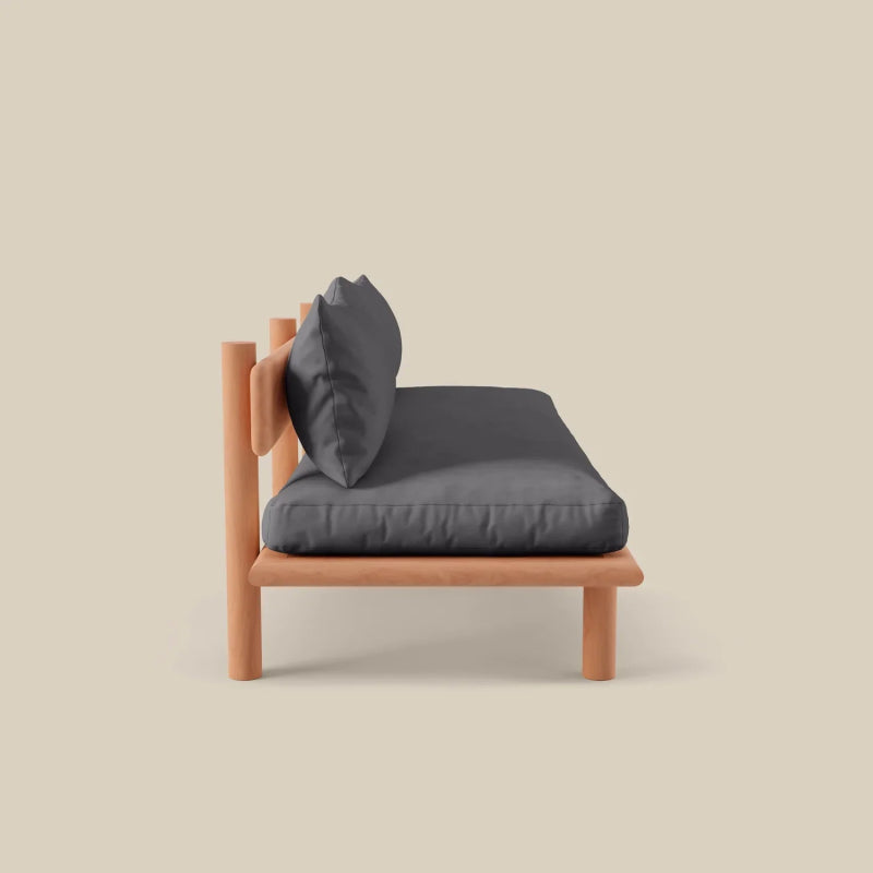 Handmade Designer Without Arms Sofa Sofa - Bone Inlay Furnitures