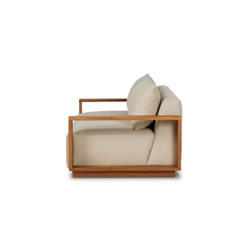 Handmade Natural Wooden Outdoor Sofa Sofa - Bone Inlay Furnitures