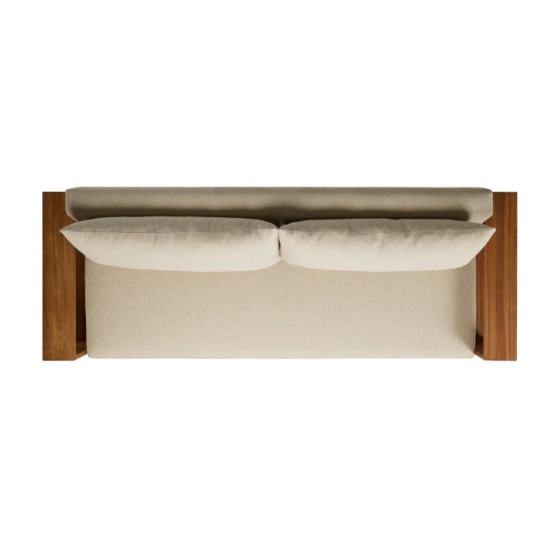 Handmade Natural Wooden Outdoor Sofa Sofa - Bone Inlay Furnitures