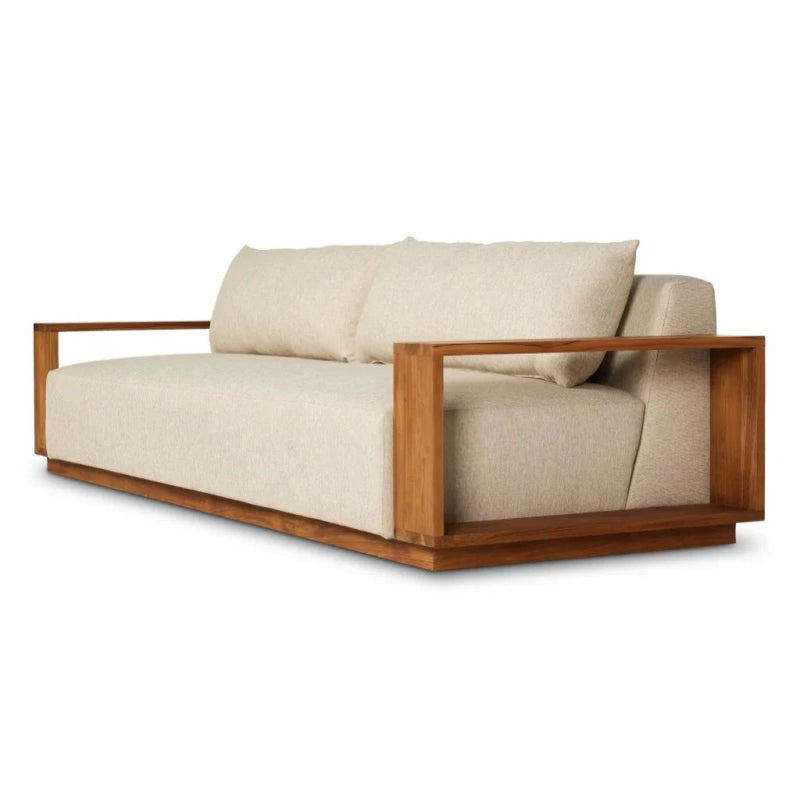 Handmade Natural Wooden Outdoor Sofa Sofa - Bone Inlay Furnitures