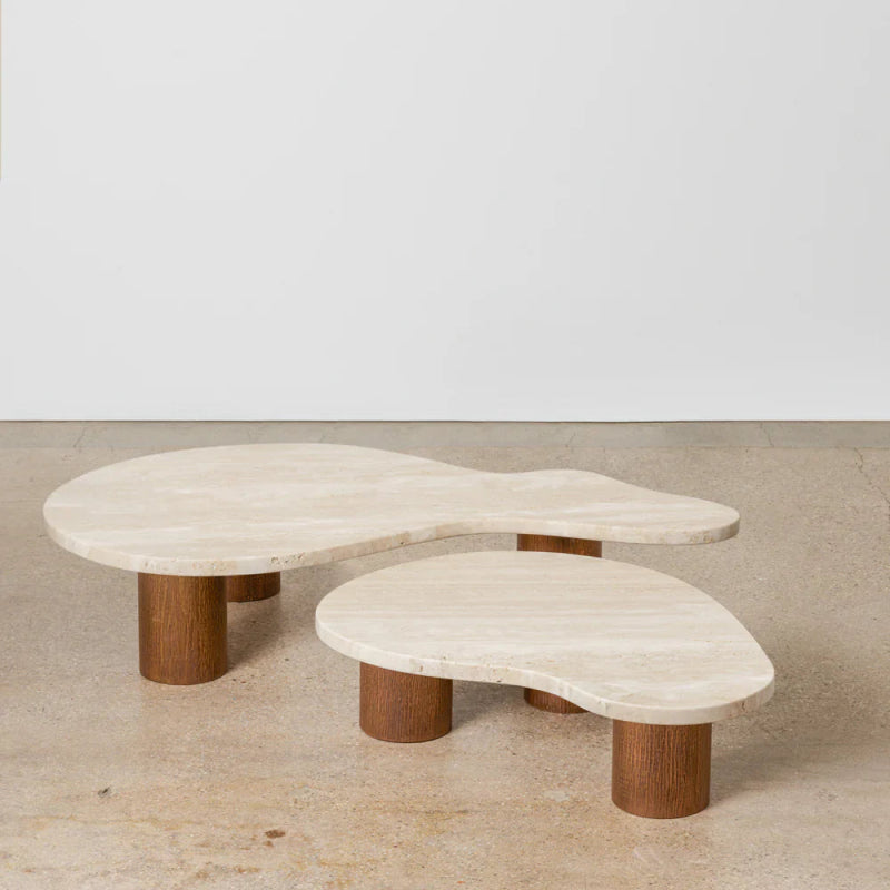 Handmade Solid Wood Nestle Coffee Table Coffee Table - Bone Inlay Furnitures
