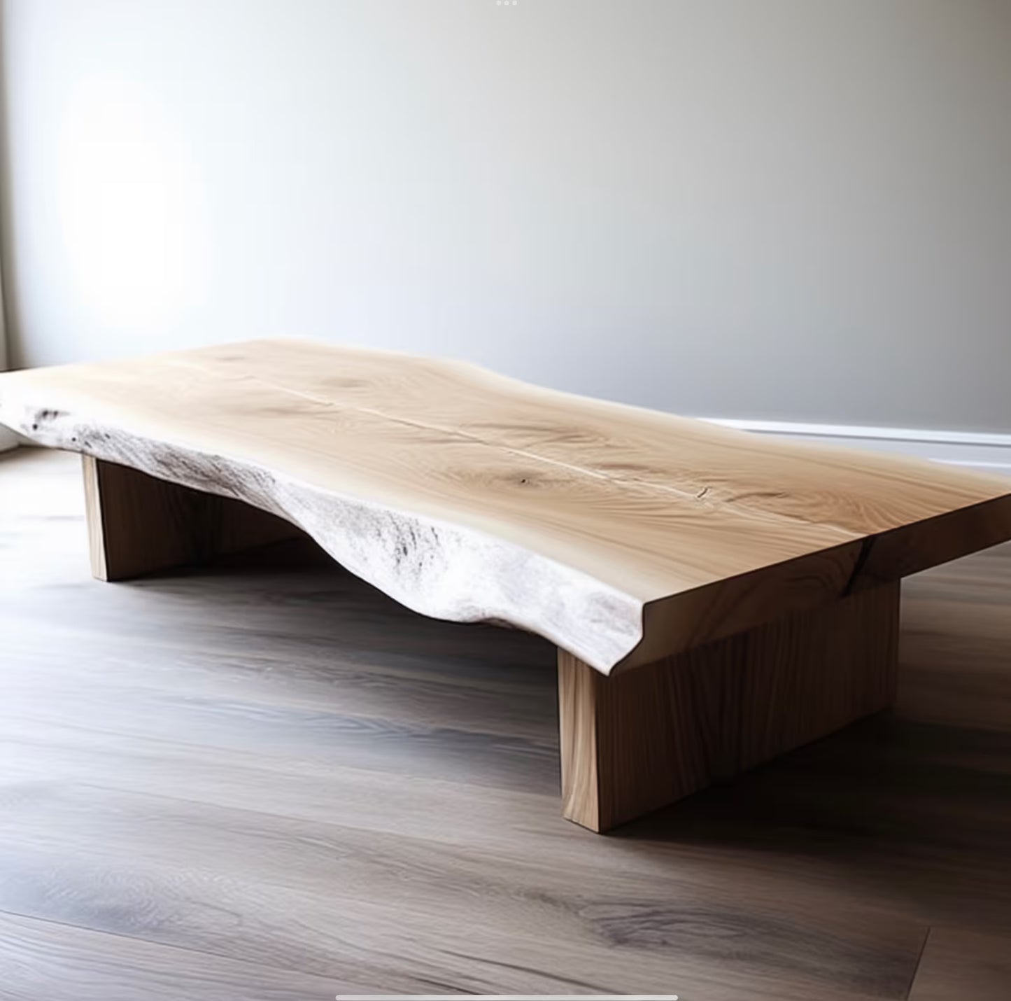 Natural Wood Centre Table