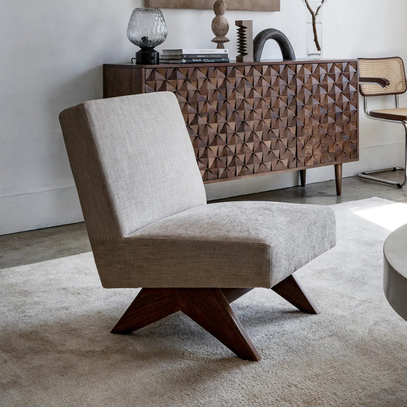 Pierre Jeanneret's Sofa Chair | Exclusive Chandigarh Chair Chair - Bone Inlay Furnitures