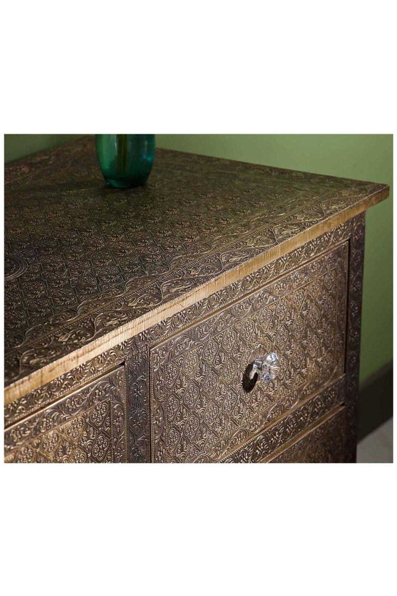 Metal Chest of 4 Drawers