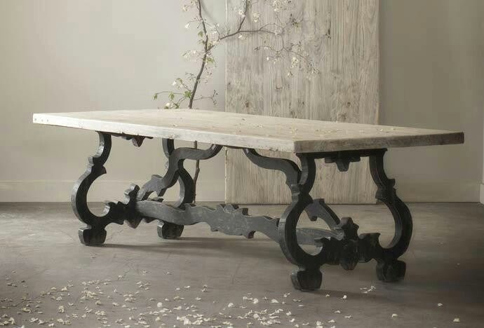 Handmade Hand carved Black Rectangular Dining Table | Large Wooden Dining Table Dining Table - Bone Inlay Furnitures