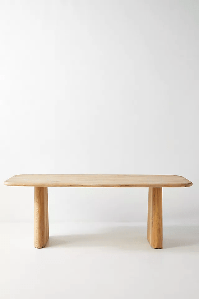 Handmade Kalle Sculptural Dining Table | Hand-carved Wooden Dining Table in Black Color Dining Bench - Bone Inlay Furnitures
