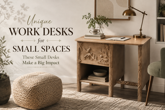 Unique Work Desks for Small Spaces: These Small Desks Make a Big Impact