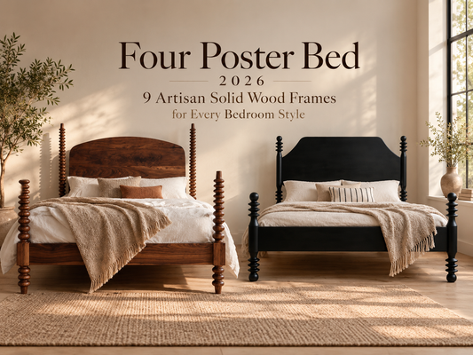 Four Poster Bed 2026: 9 Artisan Solid Wood Frames for Every Bedroom Style