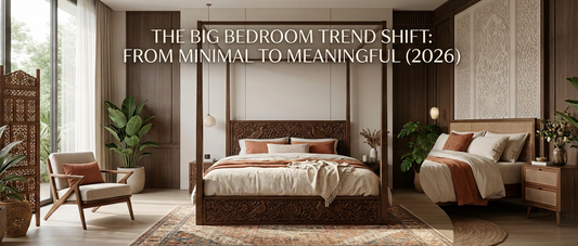 2026 Bedroom Trends: Statement Beds, Handcrafted Design & Modern Sanctuary Living