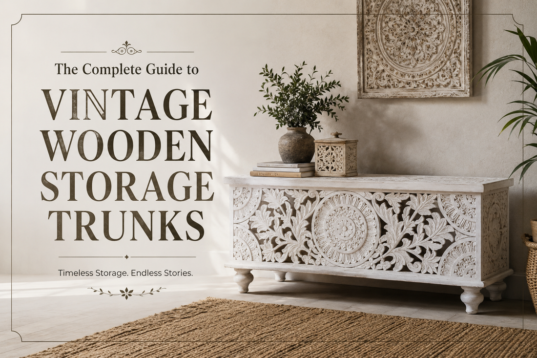 The Complete Guide to Vintage Wooden Storage Trunks