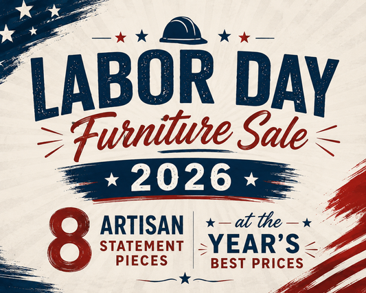 Labor Day Furniture Sale 2026: 8 Artisan Statement Pieces at the Year's Best Prices
