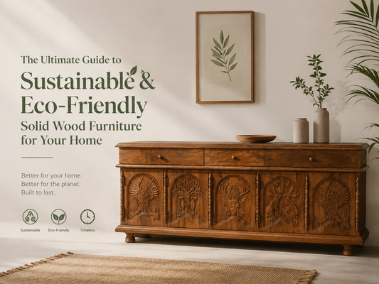 The Ultimate Guide to Sustainable & Eco-Friendly Solid Wood Furniture for Your Home