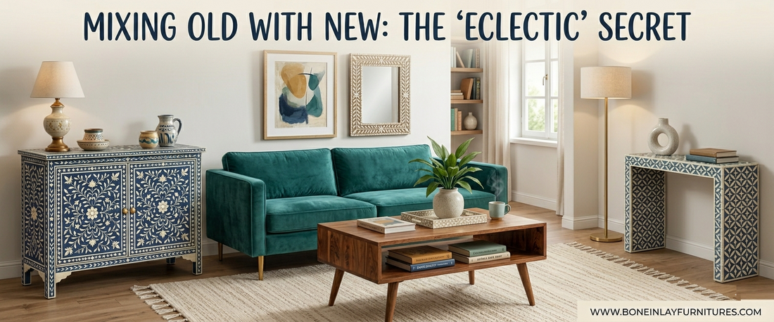 Mixing Old with New: The Eclectic Secret to a Home That Never Goes Out of Style