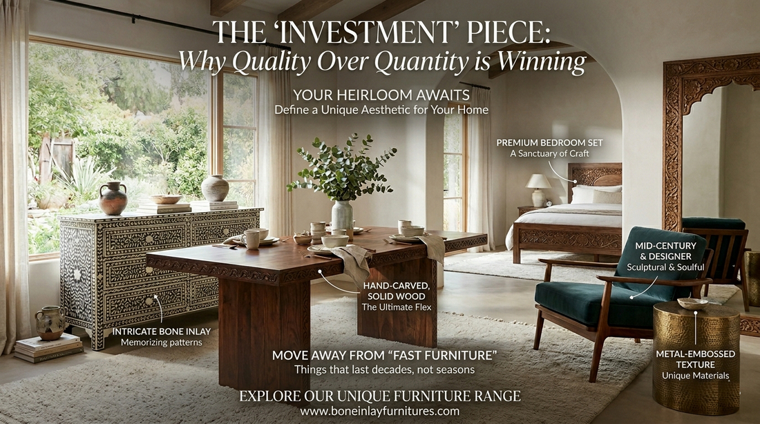 The Investment Piece: Why Affluent US Homeowners Are Choosing Artisan Craft, Permanence, and Luxury Furniture Over Trend and Volume