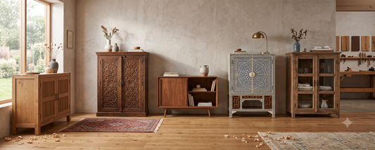 Wooden Storage Cabinet 2026: The Complete Guide to Handcrafted, Carved & Bone Inlay Storage That Fits Every Room
