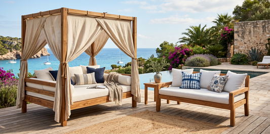 Handmade Wooden Outdoor Daybeds & Canopy Daybeds: Crafted for Luxury Living