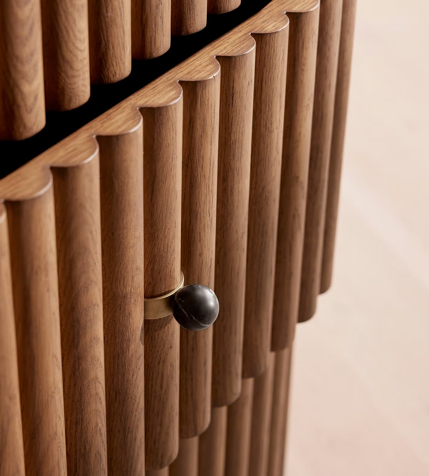 Designer Solid Wooden Bedside Nightstand Table 