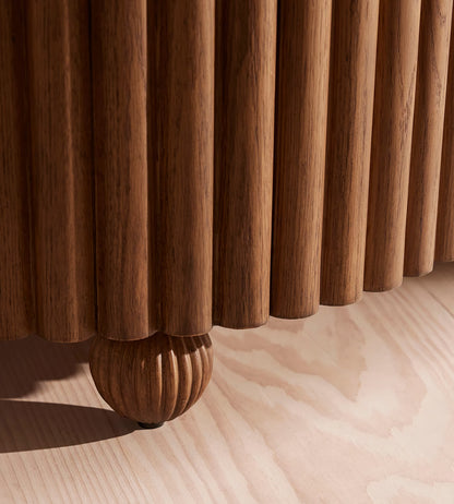 Designer Solid Wooden Bedside Nightstand Table 