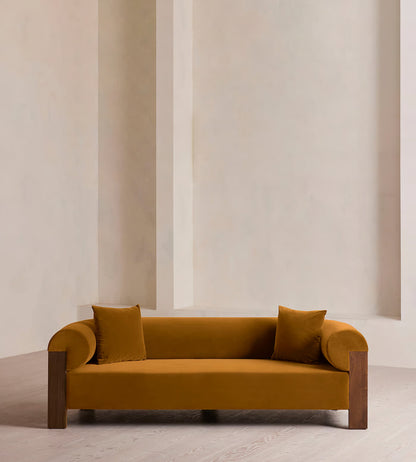 Handmade Designer Solid Wooden Elden Three - Seater Sofa