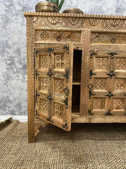 Carved Credenza