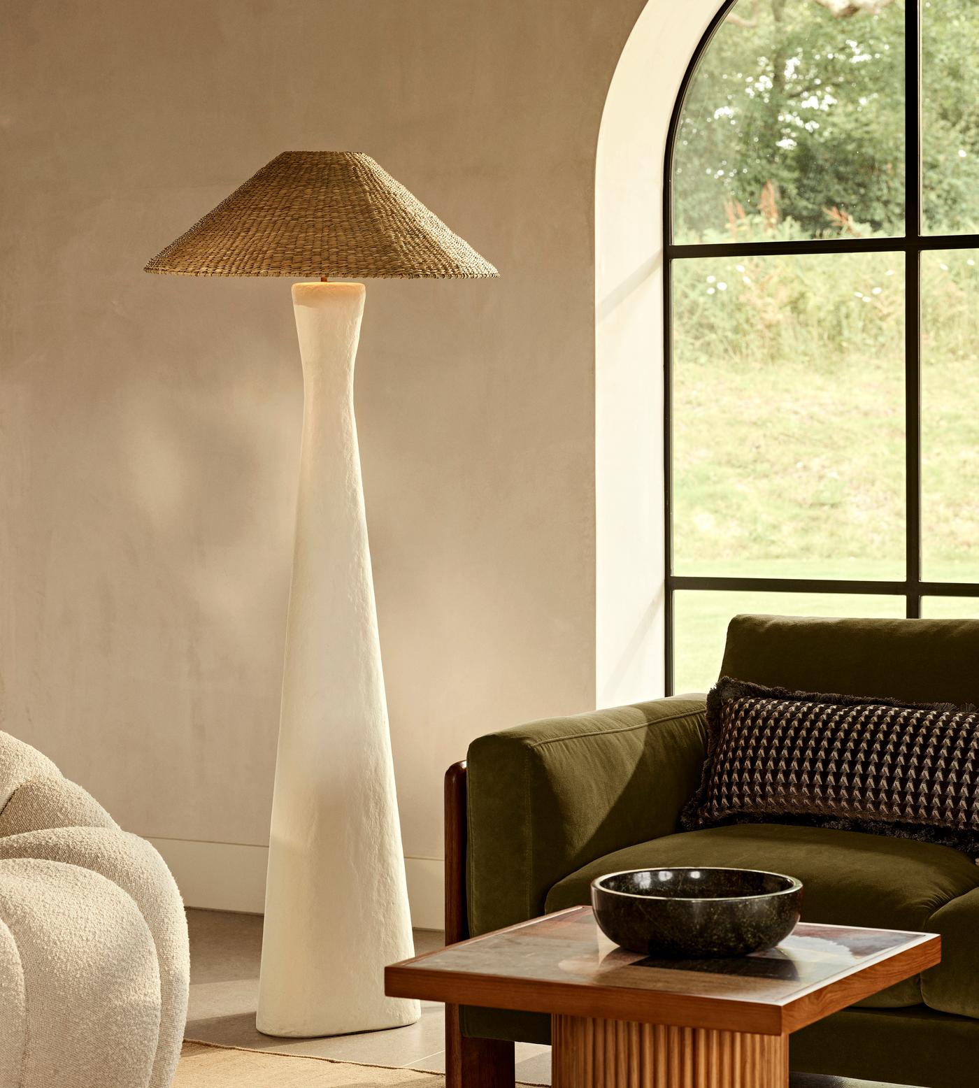 Designer Handmade Marcia Three - Seater Sofa with Reversible seat cushions