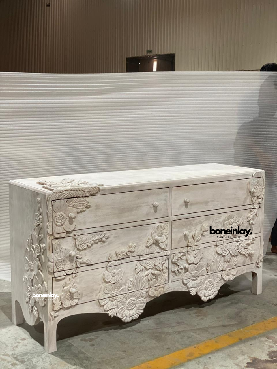White dresser