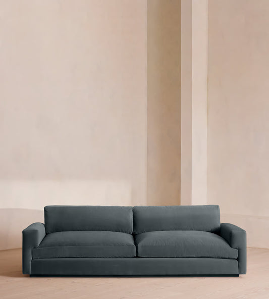 Designer Handmade Mossley Sofa Four-Seater in Velvet