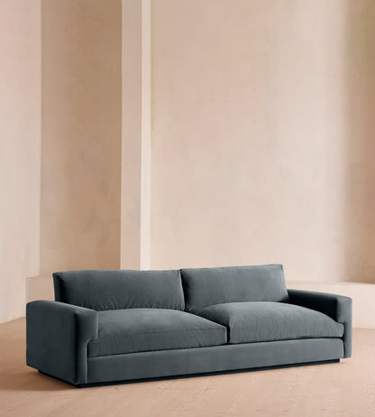 Designer Handmade Mossley Sofa Four-Seater in Velvet