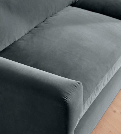 Designer Handmade Mossley Sofa Four-Seater in Velvet