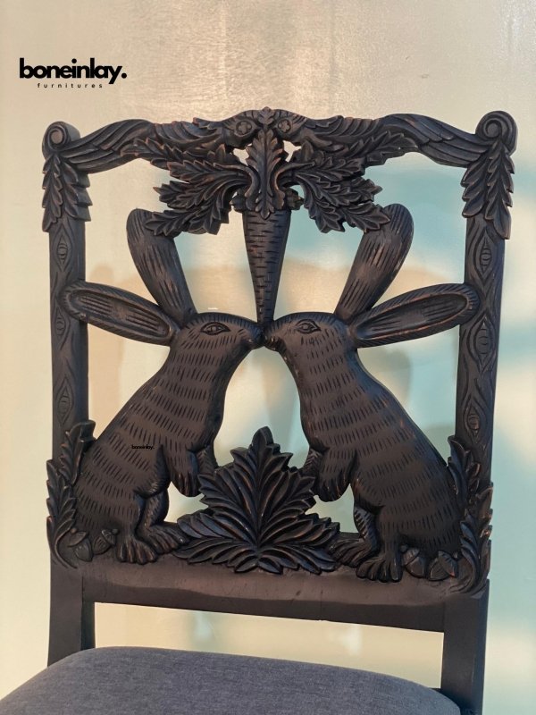 Black menagerie chair