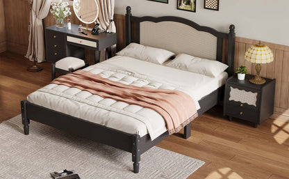 Rattan Cane Bed