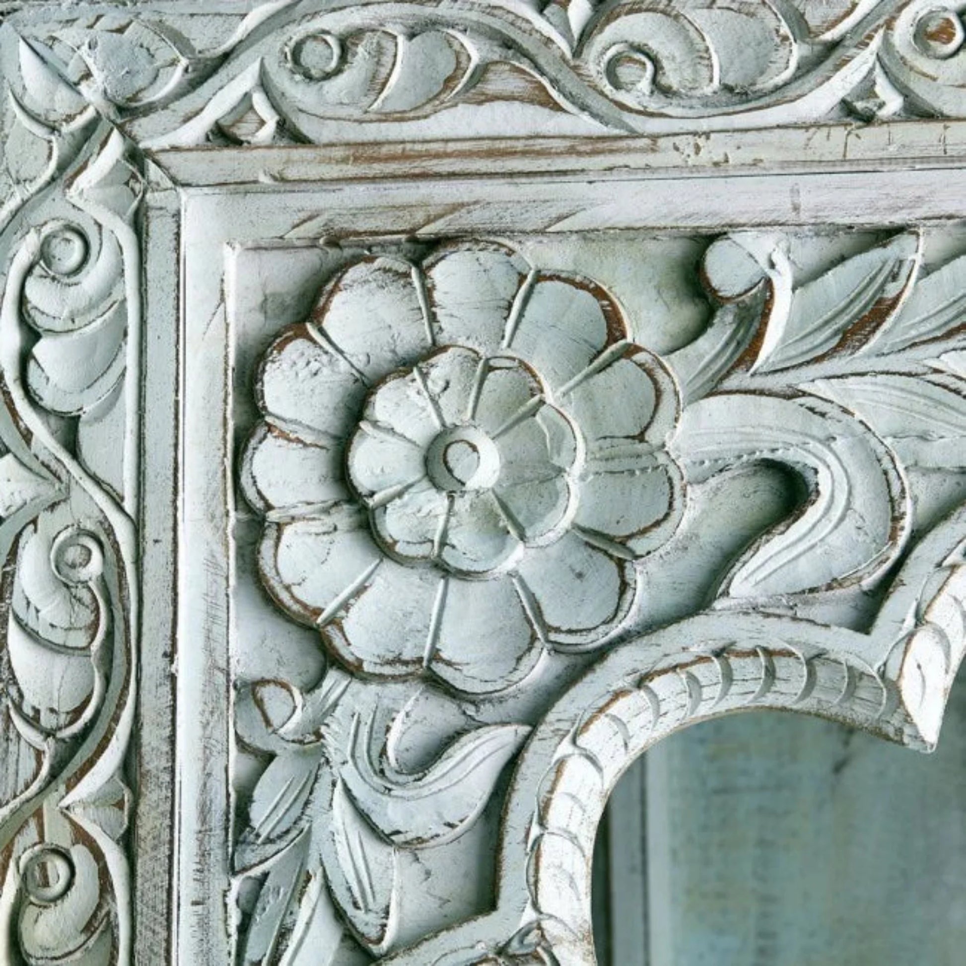 Floral Arched bookcase