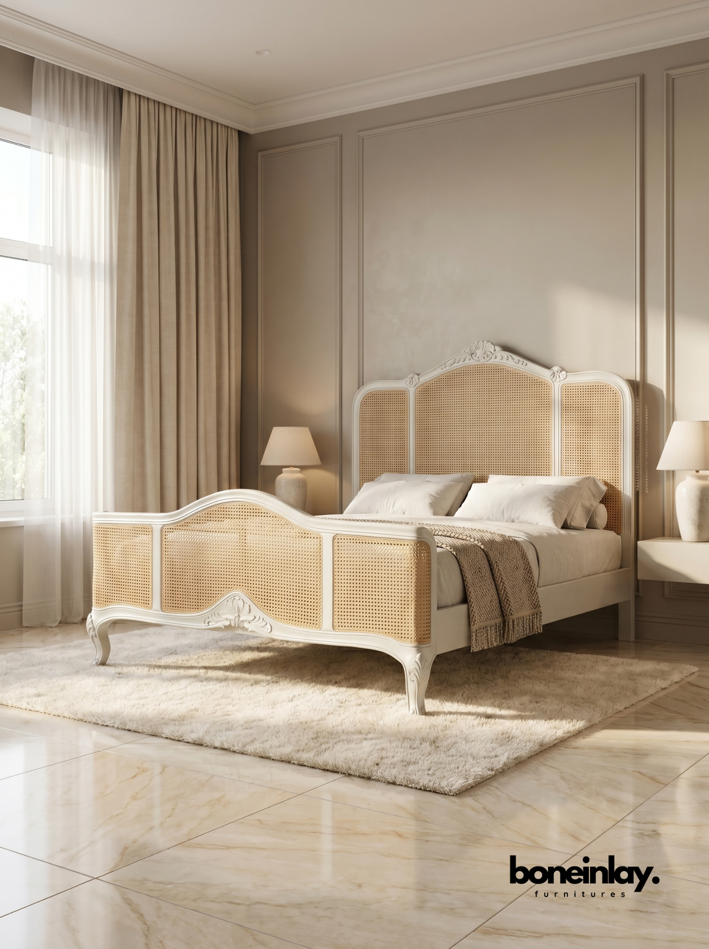 French Louis XV Bed