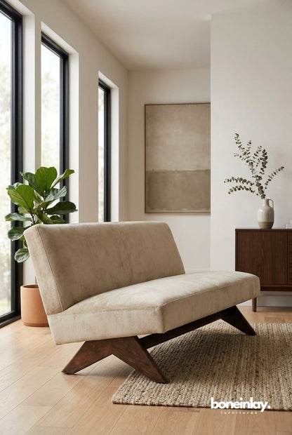 French Mid-Century Modern Pierre Jeanneret Sofa