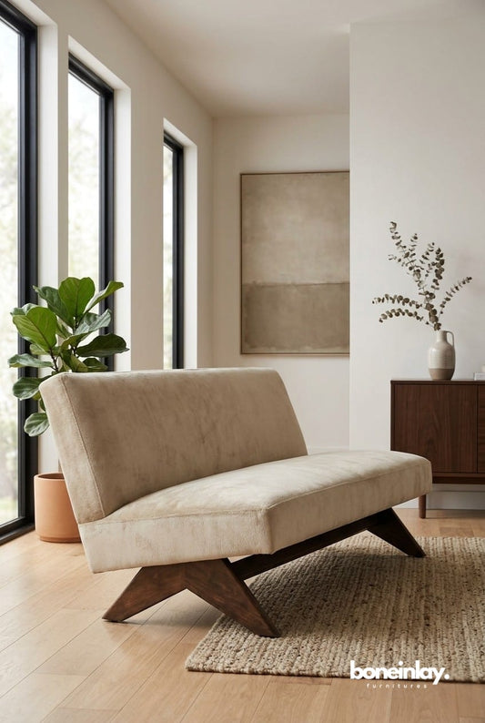 French Mid-Century Modern Pierre Jeanneret Sofa