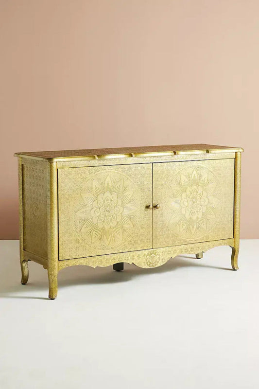 Anthropogy Hand Embossed Lotus Buffet