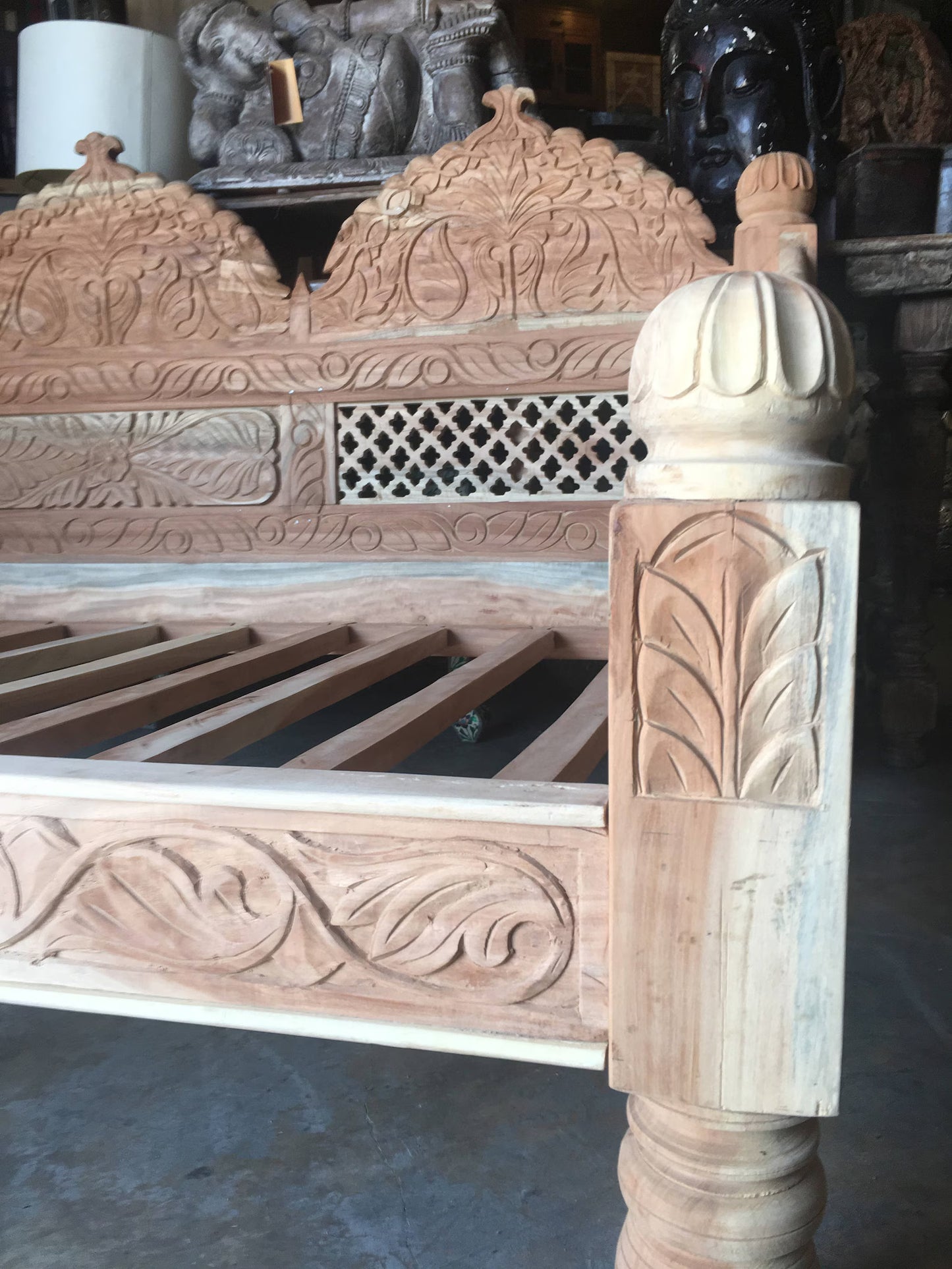 Hand carved Couch