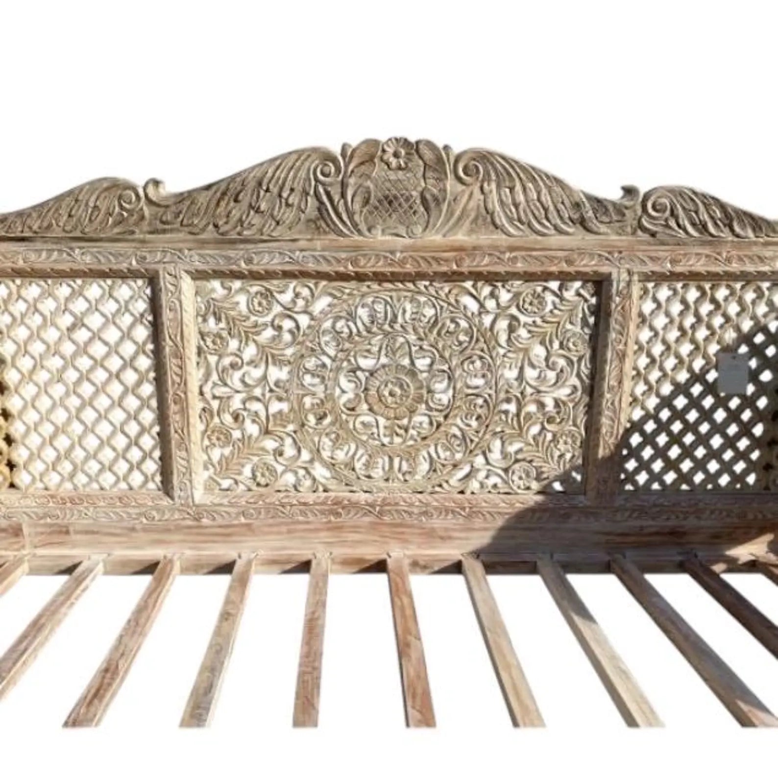 Canopy headboard daybed