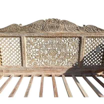 Canopy headboard daybed