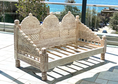 Solid Wooden Maharaja Sofa Set