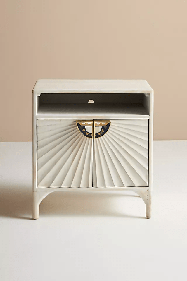 White Washed Daybreak Nightstand 
