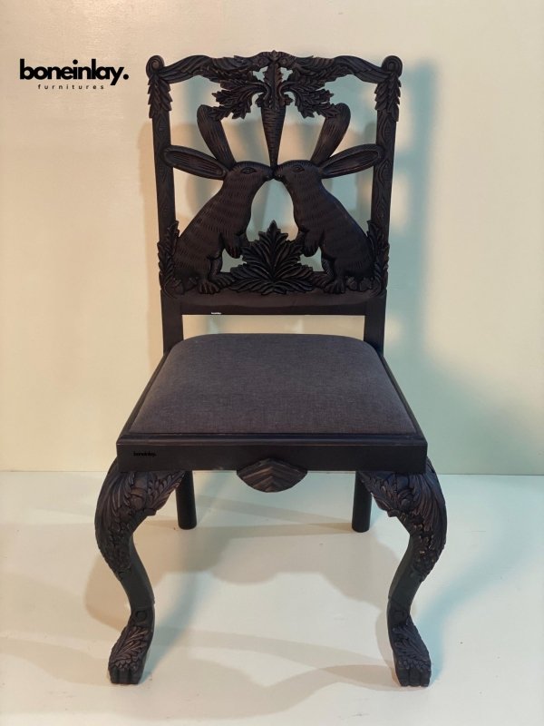 anthropology black menagerie chair 